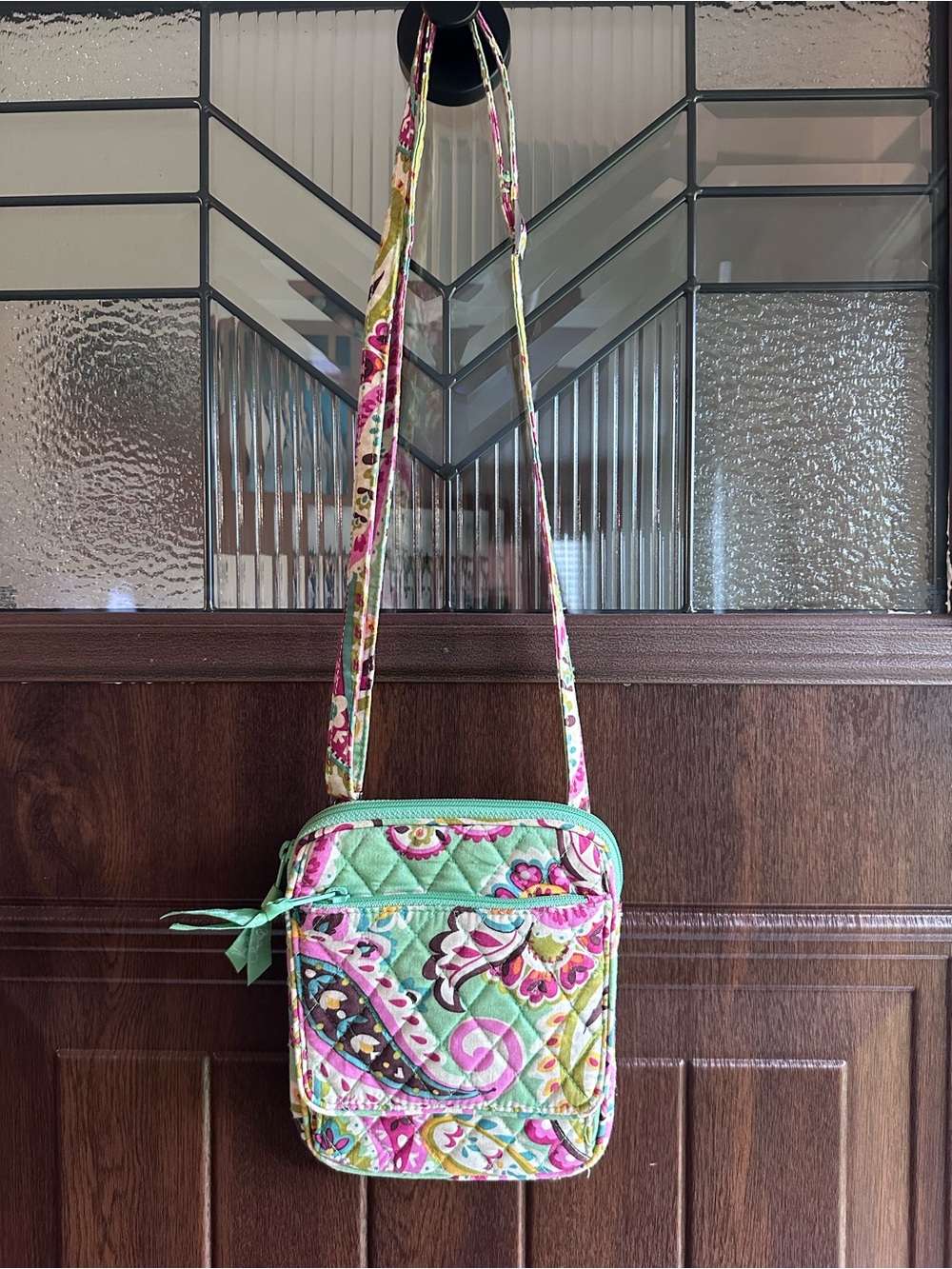 Vera Bradley Mini Hipster crossbody bag in the retired Tutti Frutti pattern